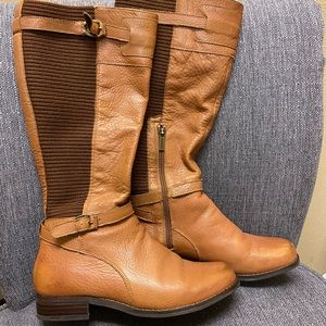 Wide Width Aetrex Chelsea Tall Riding Boot 7.5